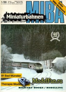 MIBA (Miniaturbahnen) 1/1988