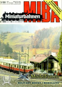 MIBA (Miniaturbahnen) 3/1988