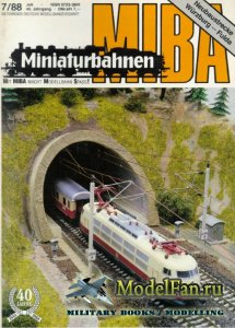 MIBA (Miniaturbahnen) 7/1988