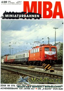 MIBA (Miniaturbahnen) 4/1989