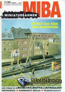 MIBA (Miniaturbahnen) 11/1990