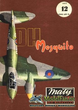 Maly Modelarz 12 (1977) - Samolot mysliwsko-bombowy D.H. Mosquito