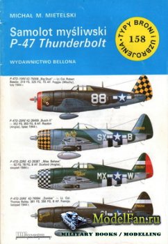 Typy Broni i Uzbrojenia (TBIU) 158 - Samolot mysliwski P-47 Thunderbolt
