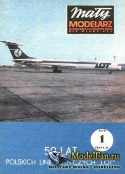 Maly Modelarz 1 (1979) - Samolot pasazerski PLL "Lot" Il-62