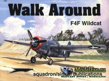 Squadron Signal (Walk Around) 5504 - F4F Wildcat