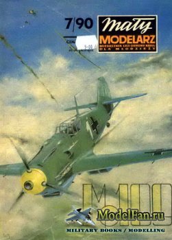 Maly Modelarz 7 (1990) - Samolot mysliwski Me-109 E