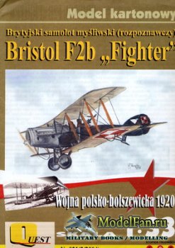 Quest - Model Kartonowy 21 - Bristol F2b "Fighter"
