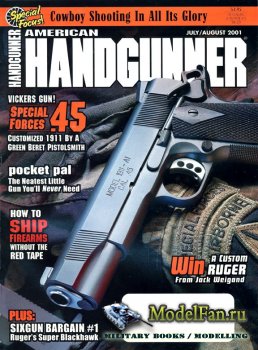 American Handgunner (July/August 2001) Vol.25, Number 152
