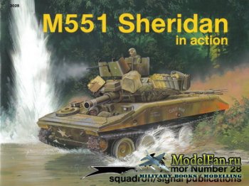 Squadron Signal (Armor In Action) 2028 - M551 Sheridan