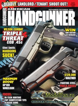 American Handgunner (November/December 2003) Vol.27, Number 166
