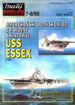 Maly Modelarz 7-8 (1995) - Lotniskowiec USS Essex