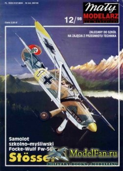 Maly Modelarz 12 (1998) - Samolot Focke-Wulf FW-56 Stosser