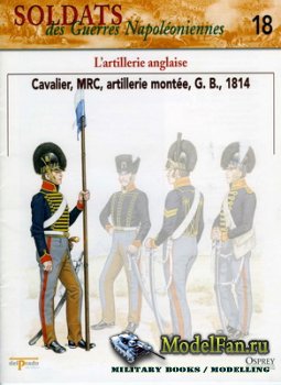 Osprey - Delprado - Soldats des Guerres Napoleoniennes 18 - L'artillerie Anglaise
