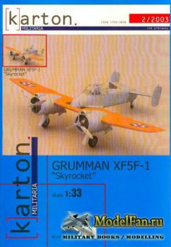 EMA 2000 - Karton Militaria 2/2003 - Grumman XF5F-1 "Skyrocket"