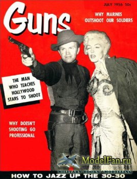 Guns Magazine (July 1956)