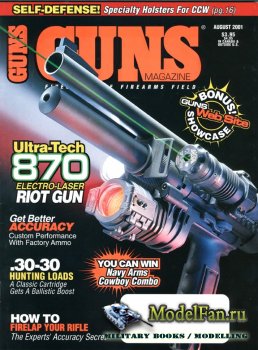 Guns Magazine (August 2001) Vol.47, Number 08-560