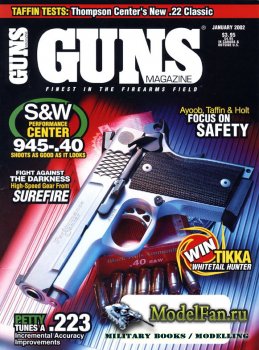 Guns Magazine (January 2002) Vol.48, Number 01-565