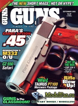 Guns Magazine (September 2003) Vol.49, Number 09-585