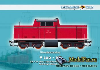 Kartonmodell Forum - Lokomotive V100-38