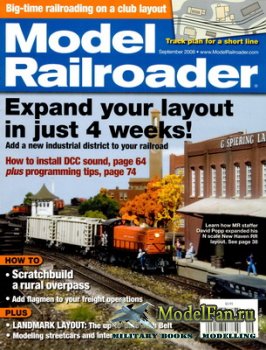 Model Railroader (September 2008) Volume 75, Number 9