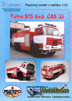 PMHT (Papírové Modely Hasičské Techniky) - Tatra 815 6x ...