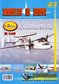 Modelis ir Erdve 23 - E-2C Hawkeye