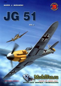 Kagero Miniatury Lotnicze 29 - Jg 51 (Vol. 1)