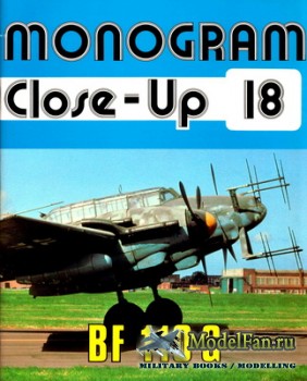 Monogram Close-Up 18 - Bf 110 G