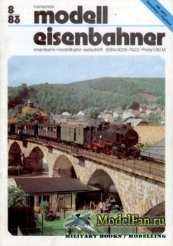 Modell Eisenbahner 8/1983