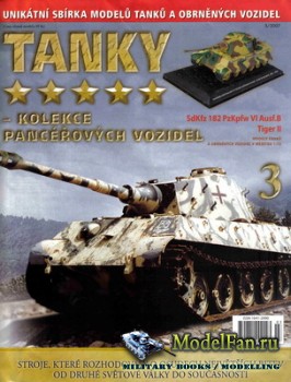 Tanky - kolekce pancerovych vozidel 3 - SdKfz 182 PzKpfw VI Ausf.B Tiger I ...
