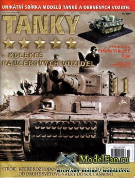 Tanky - kolekce pancerovych vozidel 11 - PzKpfw VI Ausf. E Tiger