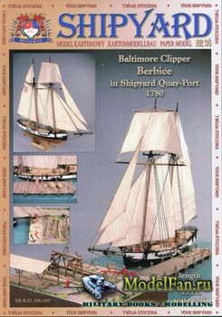 Shipyard 38 - Baltimore Clipper Berbice in Shipyard Quay-Port 1780