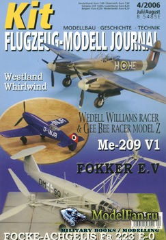 Kit Flugzeug-Modell Journal 4 2006
