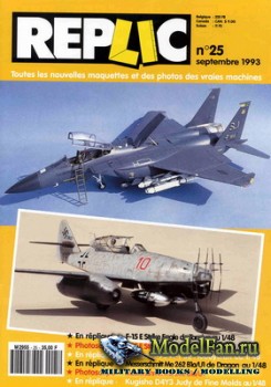 Replic 25 (1993) - F-15 E, Curtiss H-75 A-1 Hawk, Me-262, Kugisha D4Y3 Judy