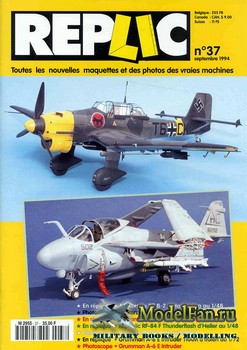 Replic 37 (1994) - Junkers Ju-87B-2, A-6 Intruder, Republic RF-84F Thunder ...