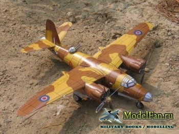 Средний бомбардировщик Martin B-26 Marauder [Stahlhart Papercraft]