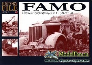 History File 002 - FAMO Schwerer Zugkraftwagen 18 t - (Sd.Kfz.9)