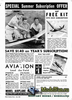 Model Airplane News (July 1940)