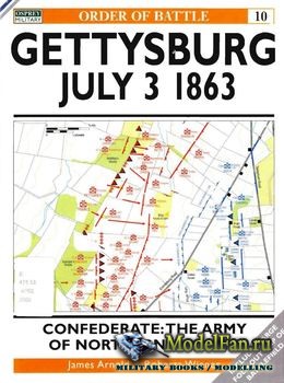 Osprey - Order of Battle 10 - Gettysburg July 3 1863