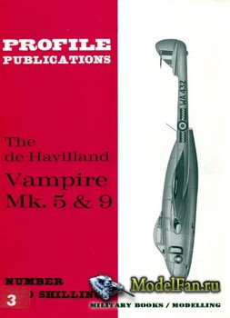 Profile Publications - Aircraft Profile 48 - The de Havilland Vampire Mk.  ...