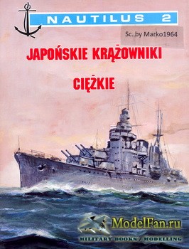 Wydawnictwo Militaria (Nautilus 2) - Japonskie Krazowniki Ciezkie