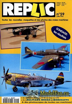 Replic 59 (1996) - Ki-46 III Dinah, P-47D-25 Thunderbolt, Mureaux 115-117