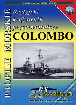 Profile Morskie 48 - British Aa Cruiser HMS Colombo