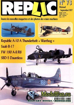 Replic 73 (1997) - A-10A Thunderbolt II, SAAB B-17, FW-190A-8-R-r, SBD-5 Dountless