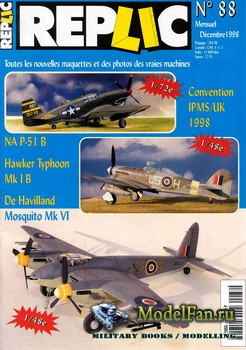 Replic 88 (1998) - P-51B Mustang, Hawker Typhoon, DH Mosquito MkVI, Technic-Damage