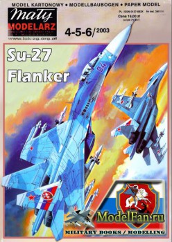 Maly Modelarz 4-5-6 (2003) - Su-27 Flanker (St.George) ()