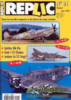 Replic 91 (1999) - Spitfire Mk IXe, Saab J 35, Ju 52