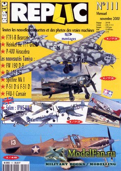Replic 111 (2000) - F8F-1 B Bearcat, Heinkel He 177 Greif, P-400 Airacobra, FW 190 D-9, Bf 109 E-3,  F4U-1 Corsair