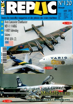 Replic №120 (2001) - Lancaster Dambuster, MD-11 Varig, F-86D Sabredog