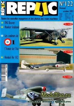 Replic №122 (2001) - DHC Beaver, Hawker Sea Hawk, Heinkel He-162, L`Armee